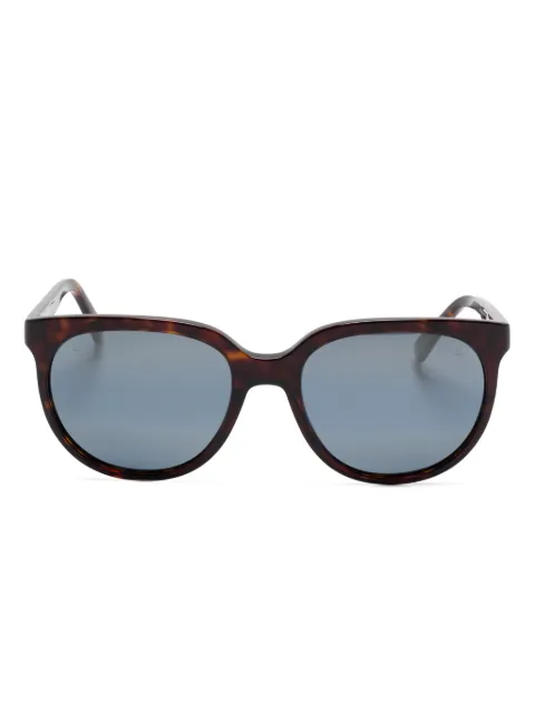 Vuarnet oval-frame sunglasses Brown VU40014I