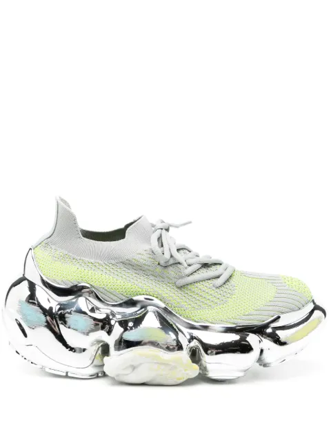 GROUNDS Moopie Chrome Scratch sneakers Grey MOOPIECHROMESCRATCH588