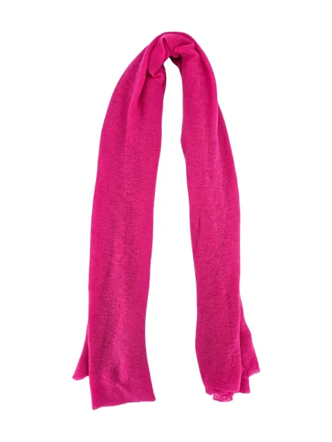 Botto Giuseppe small cashmere scarf Pink 5505F201