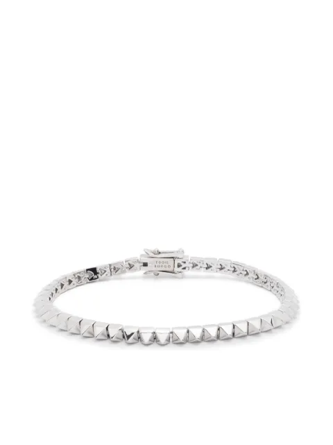 Eddie Borgo Pyramid Tennis bracelet Silver EB332601