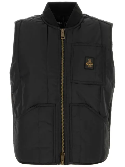 Refrigiwear zip-up gilet Black G03508NY9136