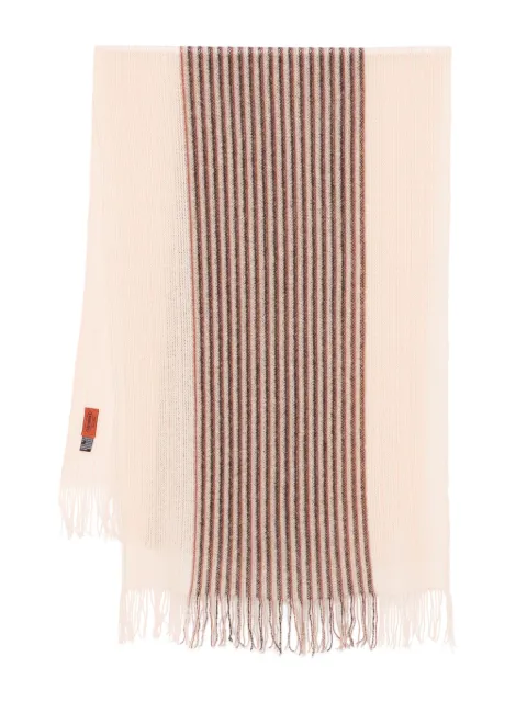 Missoni Pre-Owned 2000s striped scarf Pink MIS180DO