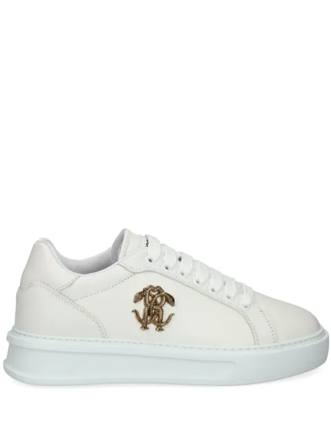 Roberto Cavalli logo-plaque sneakers White 25612A