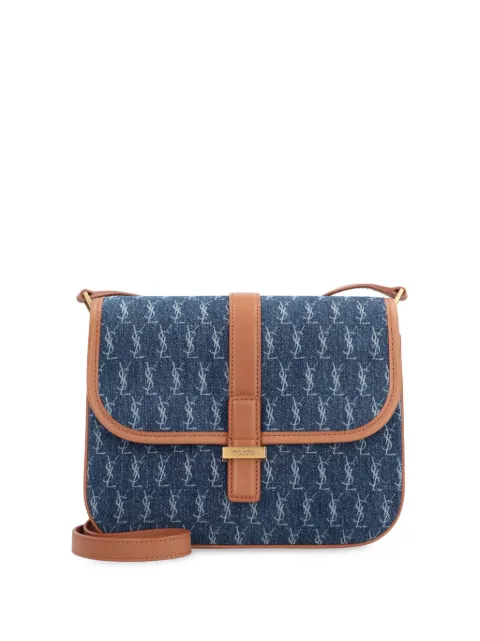Saint Laurent monogram denim crossbody bag Blue 568604FABQ0