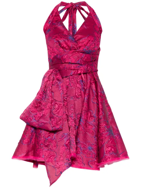Talbot Runhof Lombino mini dress Pink OS065103NO35