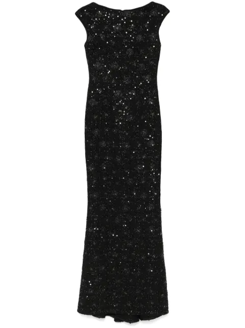 Talbot Runhof Morry1 maxi dress Black OL0NV10