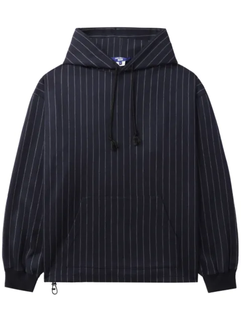 Junya Watanabe MAN stripe pattern hoodie Blue WNT015051