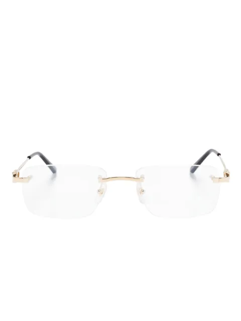Cartier Eyewear rectangle-frame glasses Gold CT0521O001