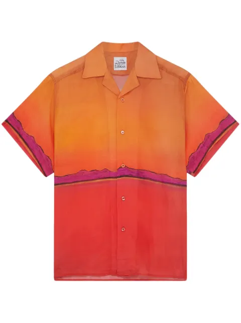 Donde Esteban Baru shirt Orange D1SH01B