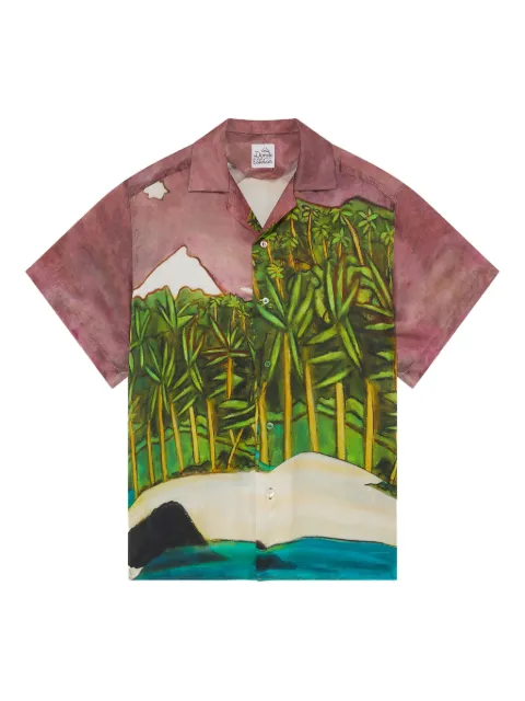 Donde Esteban La Sierra shirt Green D1SH01A