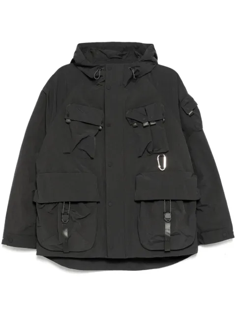 Spoonyard MULTI POCKETS HOODED jacket Grey JK061CHARCOAL