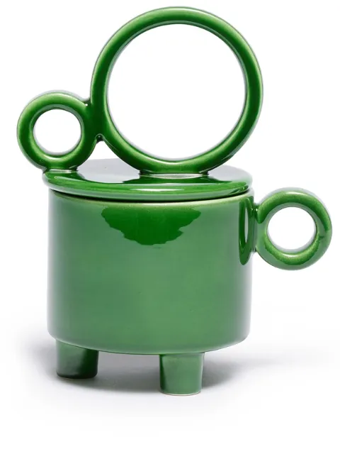 C'era Fragrance Erba candle cup Green CUP