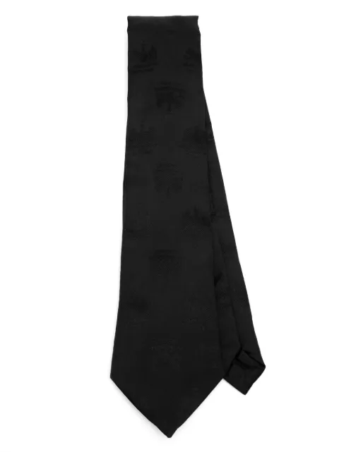 Macgraw Alumni tie Black ALUMNITIEINBLACKCREST