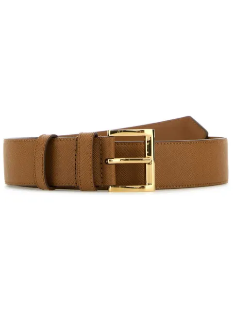 Prada Caramel leather belt Neutrals 1CC545053