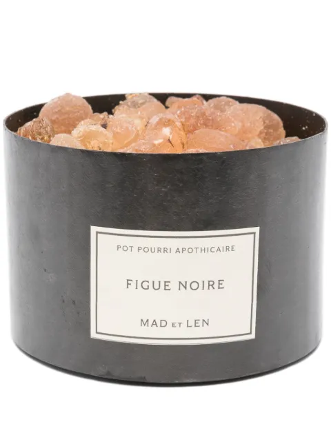 MAD et LEN Figue Noire Pot Pourri d'Apothicaire diffuser Black FIGUENOIRE