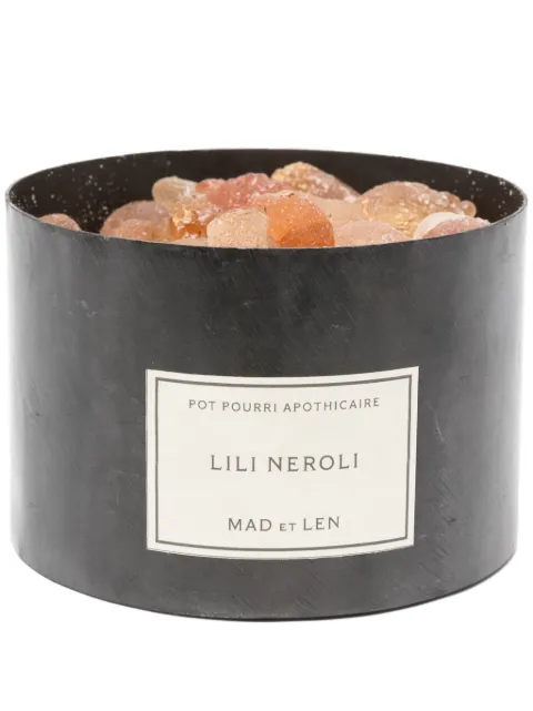 MAD et LEN Lili Neroli pot pourri Black LILINEROLI