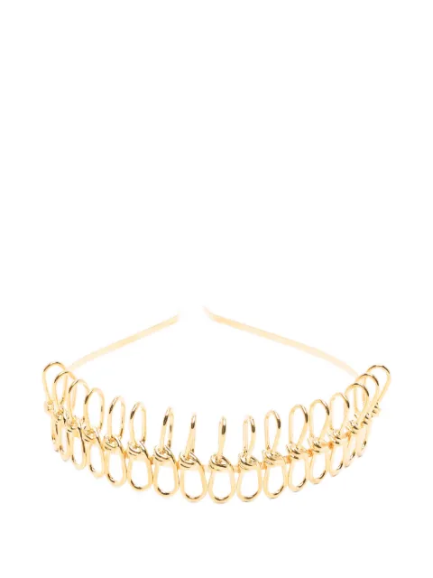 Annelise Michelson Wire headband Gold WIREBIGGOLD