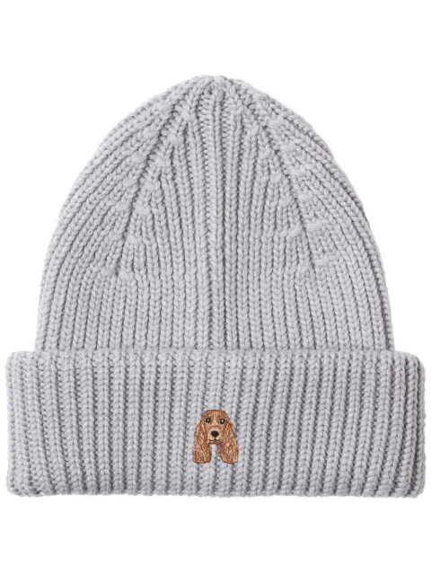 PELO FOUNDATION Cocker beanie hat Grey 13005LIGHTGREY
