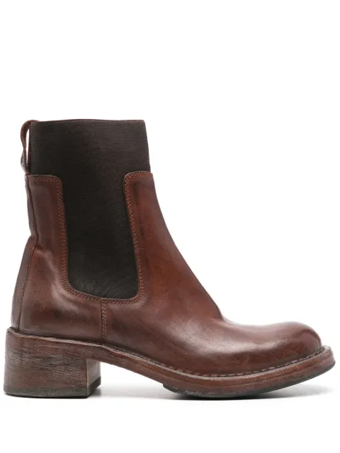 Moma 60mm distressed boots Brown 73402CCU