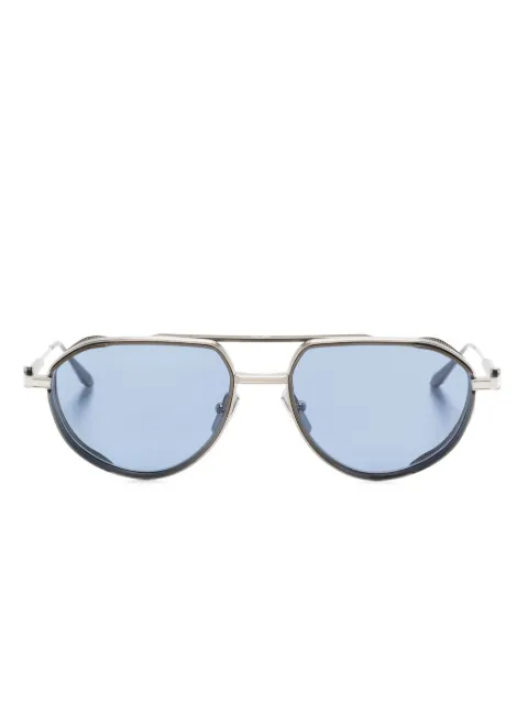 Akoni Skyracer AKS 511 pilot-frame sunglasses Silver AKS511
