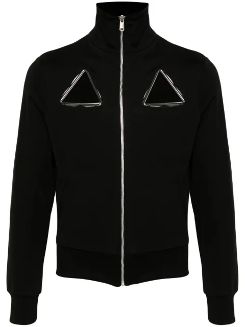 Coperni Triangle cut-out track jacket Black COPBL15567