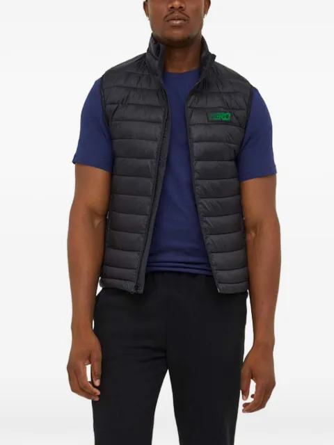 Rossignol quilted zip-up gilet Black RLLMJ31