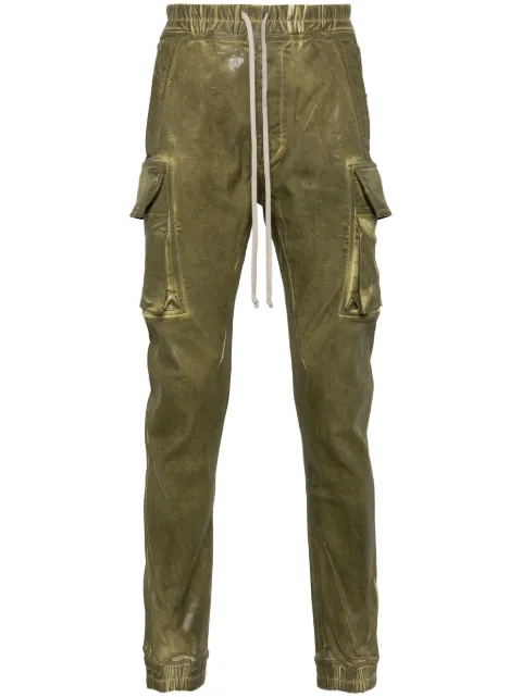 Rick Owens DRKSHDW Mastodon Cut trousers Green DU02D2386HSCF