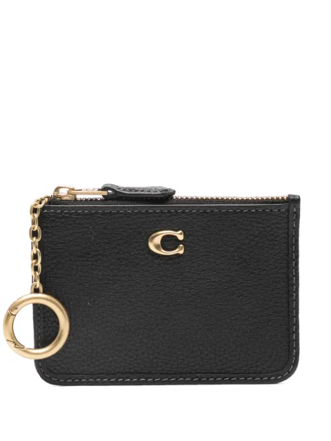 Coach mini Essential ID cardholder Black CR550