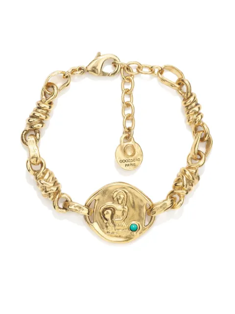 Goossens Talisman Astro Aquarius coin bracelet Gold GOOH24BA21YG