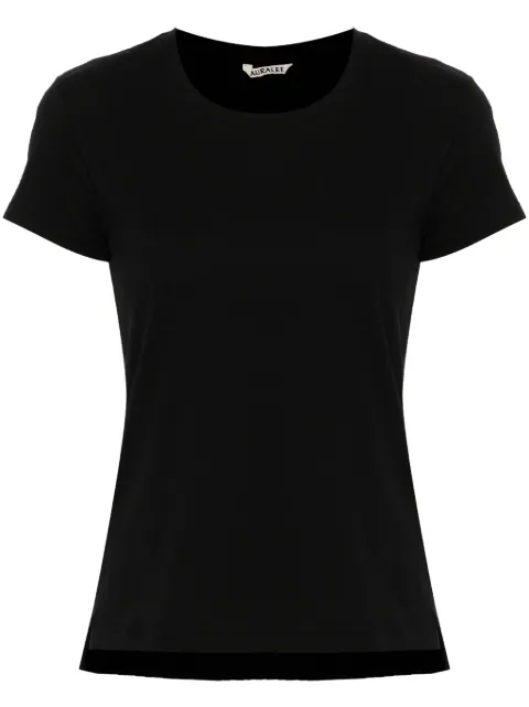 Auralee short-sleeve cotton T-shirt Black A00T04STBLACK