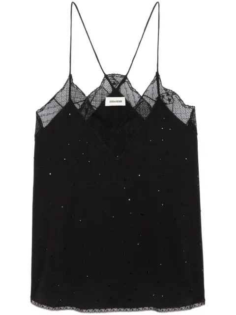 Zadig&Voltaire Christy silk top Black WWCR00247