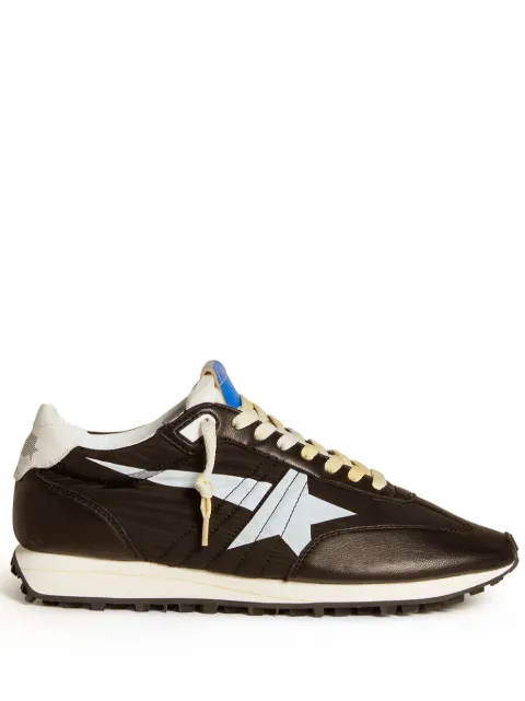 Golden Goose Marathon panelled sneakers Black GMF00683F005459