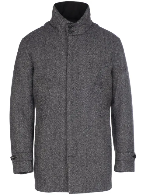 Norwegian Wool virgin wool-cashmere blend coat Grey C13860GBH