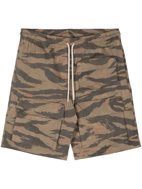 MOUTY Nate camouflage-print shorts Neutrals SHO04SS24