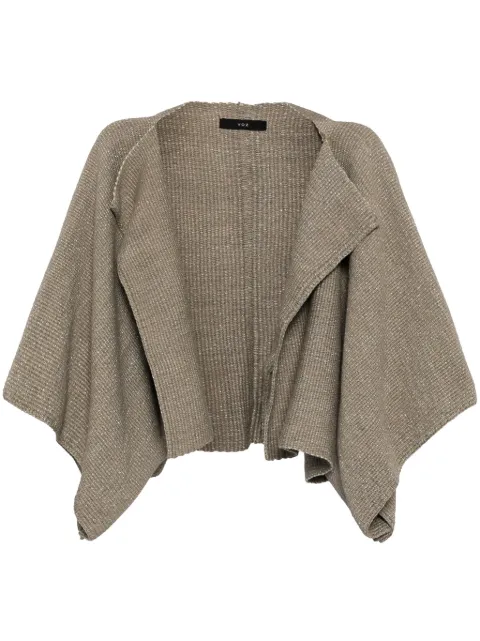 VOZ asymmetric lurex cape Green VO43