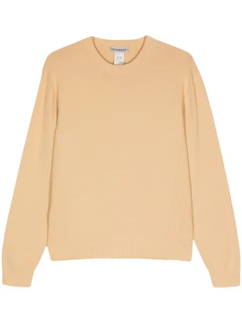 Issey Miyake Pre-Owned 2000s crew-neck jumper Yellow MIY250PE