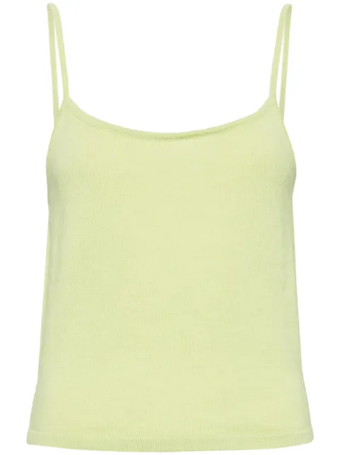 Teddy Cashmere Rapallo knitted top Green RAPALLO