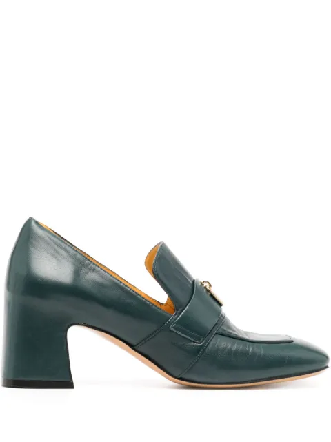 Madison Maison Lock 55mm leather pumps Green MD202