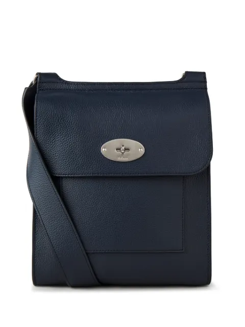 Mulberry Antony leather shoulder bag Blue HH9364205U888