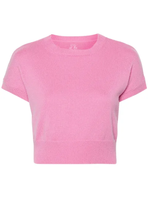 Teddy Cashmere Genovas cashmere top Pink GENOVASLEEVELESS