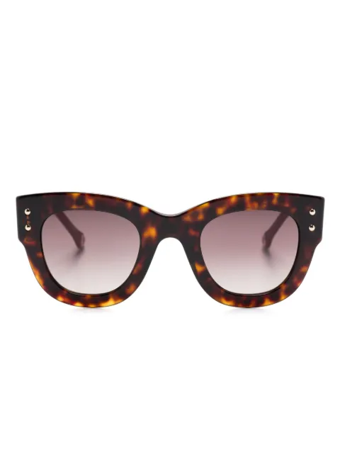 Carolina Herrera round-frame sunglasses Brown HER0222S