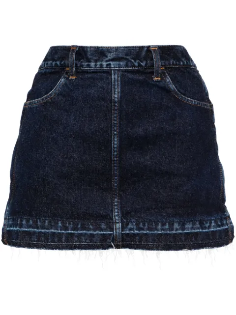 Toga denim mini skirt Blue TZ241FG911