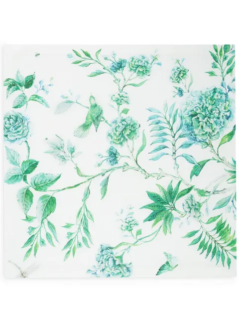 AQUAZZURA CASA Secret Garden linen napkins (set of two) White SGANAPX2LINKGRU00