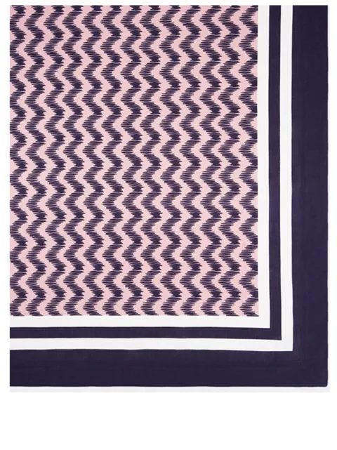 AQUAZZURA CASA small Jaipur linen tablecloth (250cm x 160cm) Pink JAITCL17LINPBL250