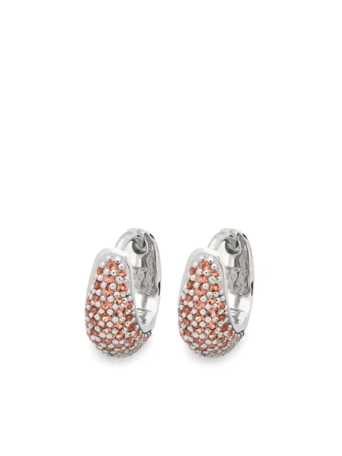 Tom Wood Sunset huggie earrings Silver 100529
