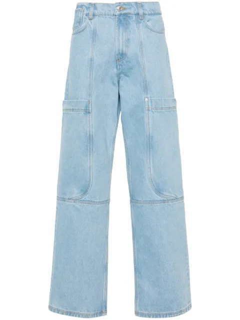 GCDS Ultrapocket straight-leg jeans Blue A1CM2901DA0