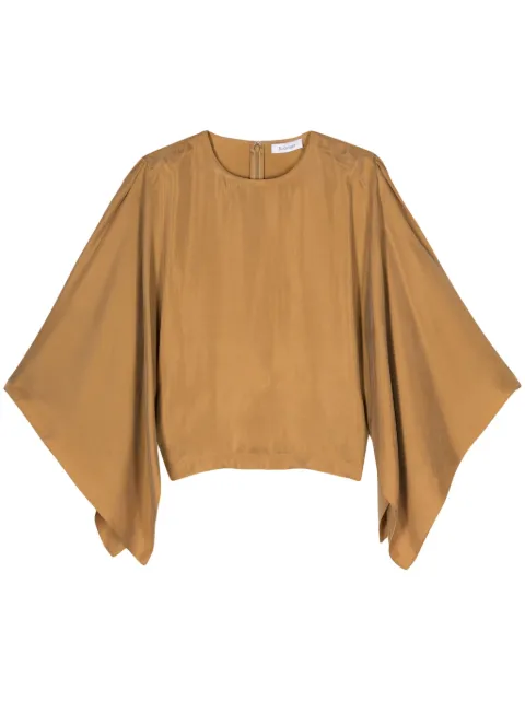 Rodebjer wide open-sleeves blouse Neutrals 2300551