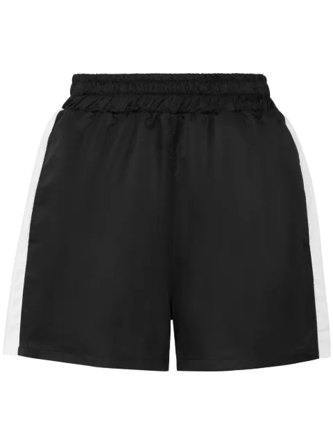 Plein Sport logo-tape running shorts Black PADCWJT1901STE003N
