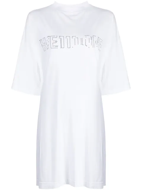 We11done logo-embellished T-shirt White WDTT024810UWH