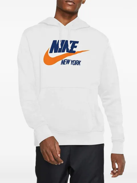 Nike logo hoodie White CQ7205